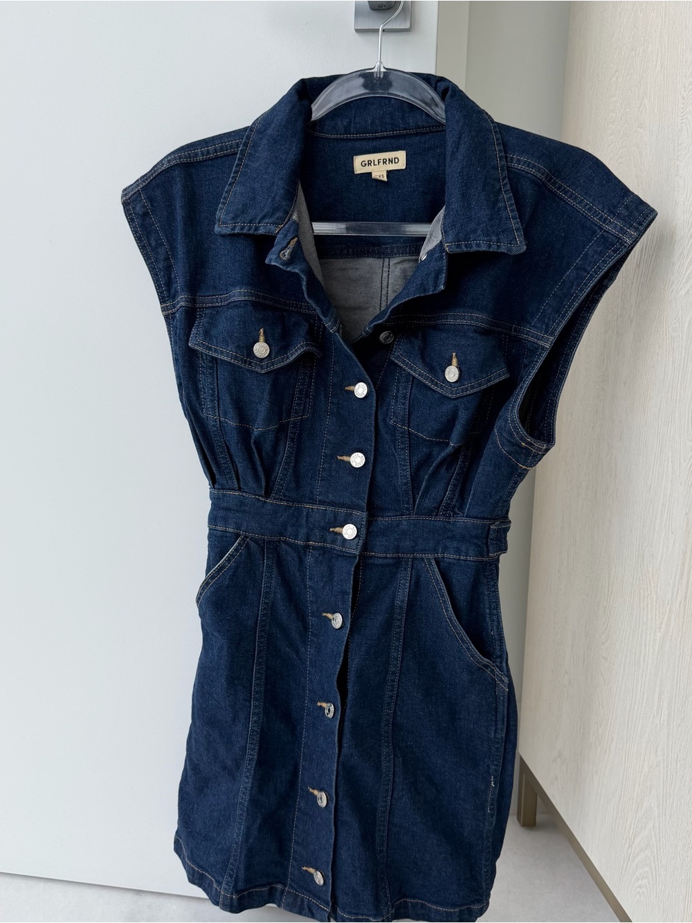 GRLFRND DENIM DRESS